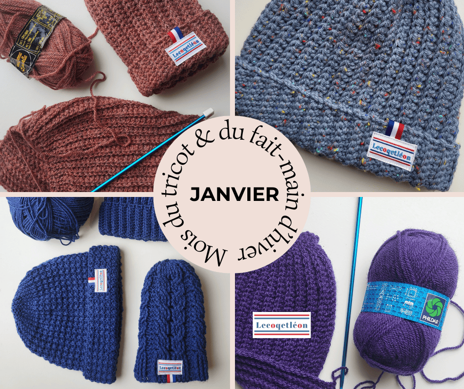 Janvier - Mois du tricot & du fait-main d’hiver